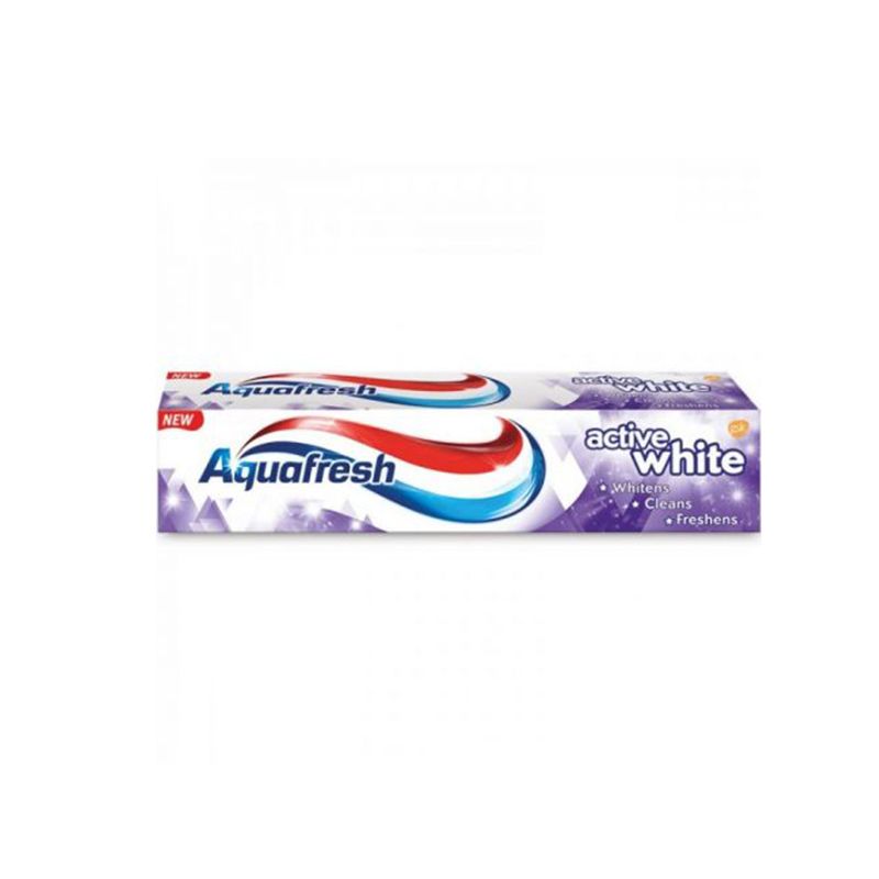 aquafresh active white toothpaste 125ml