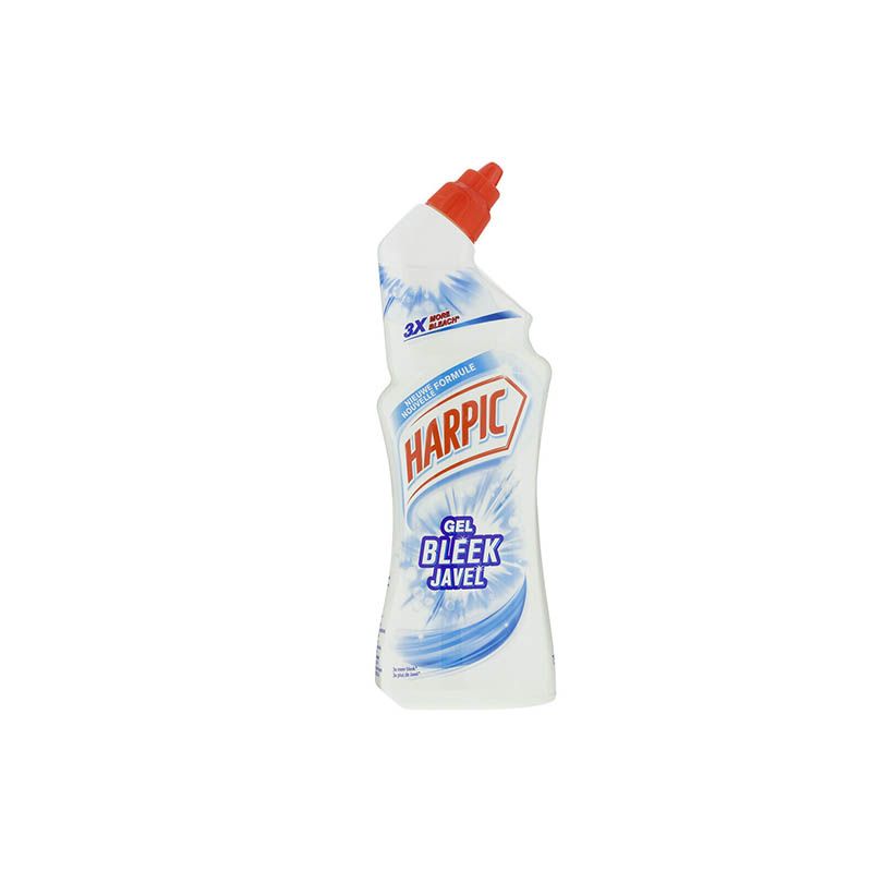 Harpic toilet cleaner gel - bleach javel - 750 ml